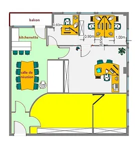 Bureaux climatisés à louer à Entzheim