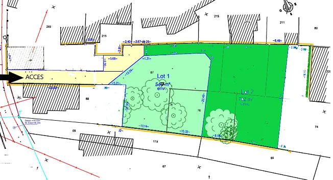 Très beau terrain viabilisé de 7.02ares STRASBOURG SUD