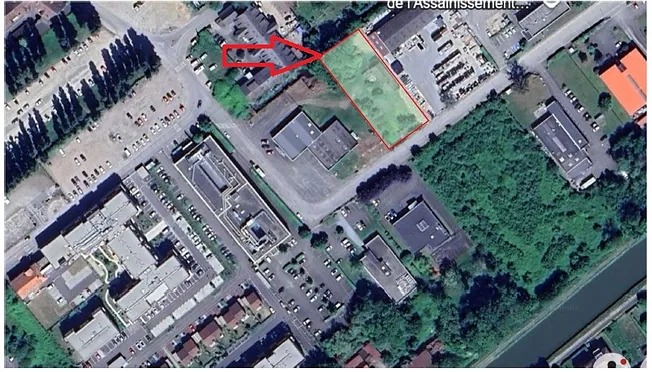 SAVERNE – Terrain 20 ares en zone UX + LOGEMENT DE FONCTION POSSIBLE ref 25-197 W