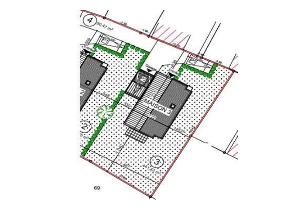 Très beau terrain viabilisé de 5.30 ares STRASBOURG SUD